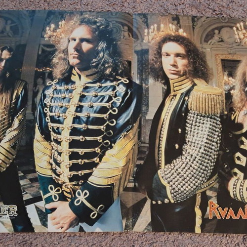 Running Wild & Black Hand Inn 1994 Official Promotional Sticker