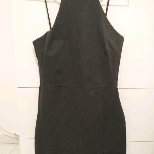 Black short dress Stradivarius new, size M