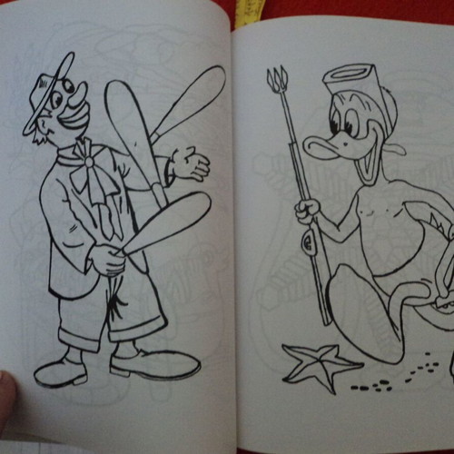 Mickey Disney cover and 7 internal sketch illustrations used