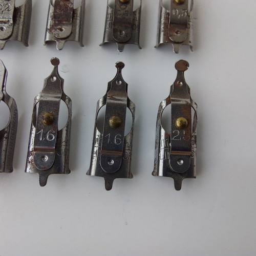 Markant Lineator set of 10 used drawing nibs #5605