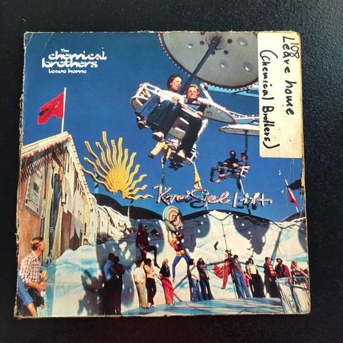 The Chemical Brothers Leave Home 12″ Vinyl Maxi Single used, original UK 1995