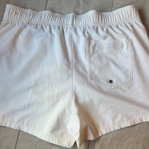 Hollister men's swimwear size S like new, white