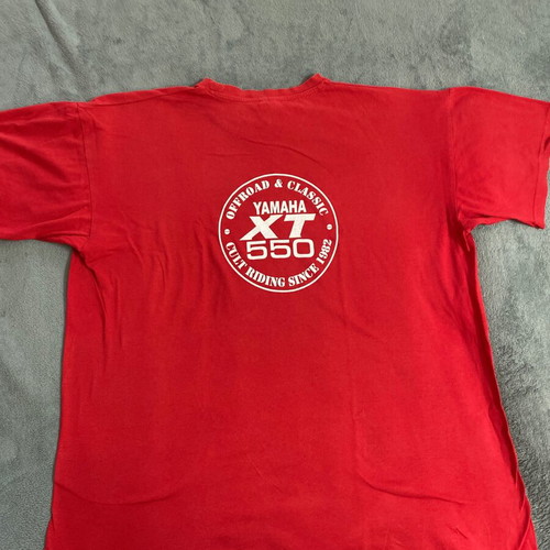 Yamaha XT550 T-shirt XXL used, red