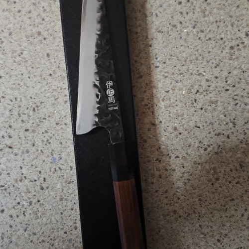 YIZEMA 6" kitchen knife new in box, 15cm blade length