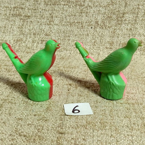 Nightingale Whistles new, plastic pack of 2