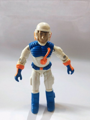 G.I. Joe Battle Corps "Snow Storm" action figure used collectible