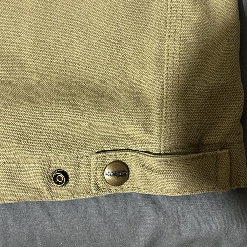 Carhartt Detroit Jacket new, beige, large, cotton denim