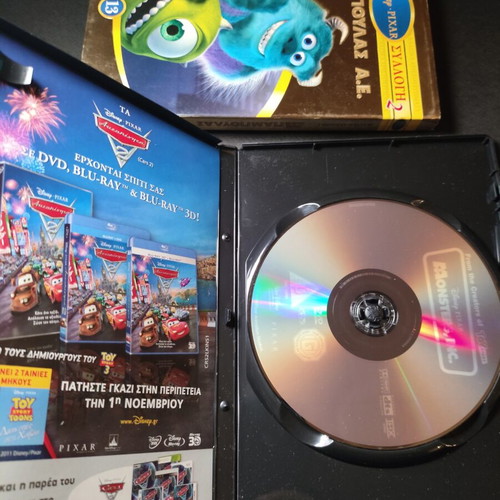 Monsters Inc Magic Collection 2 DVD used, dubbed