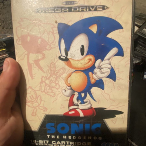 Sonic the Hedgehog Sega Mega Drive game like new