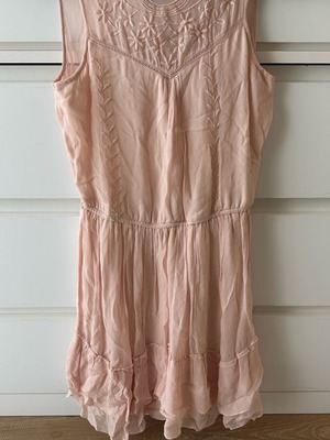Zara summer airy dress used, size S, pink
