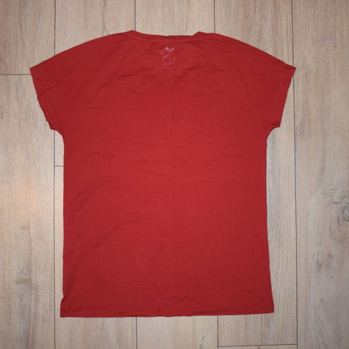 Karl Lagerfeld T shirt women size L used, red