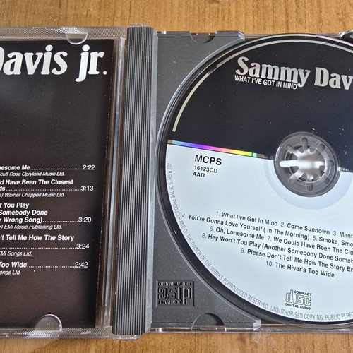 Sammy Davis Jr. What I've Got In Mind CD like new, jazz