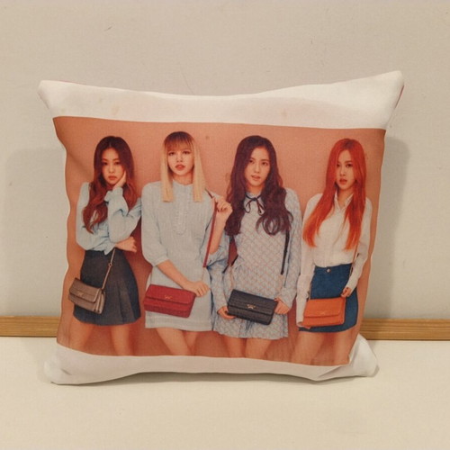 Decorative pillow for girl, like new, 25x25 cm, washable