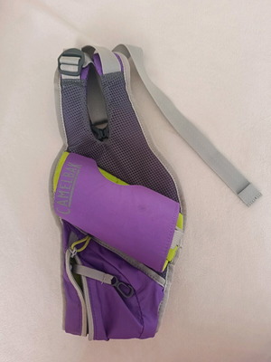 Running woman s belt purple Camelback like new