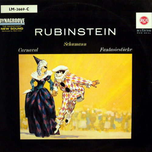Rubinstein Schumann Carnaval Fantasiestücke vinyl record used
