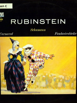 Rubinstein Schumann Carnaval Fantasiestücke vinyl record used