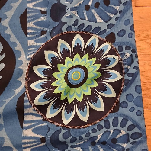 Desigual magic blue floaty dress size 36 like new