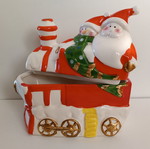 Christmas decorative train with container new