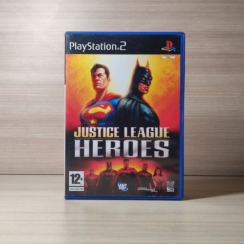 Justice League Heroes PS2 used, complete English version