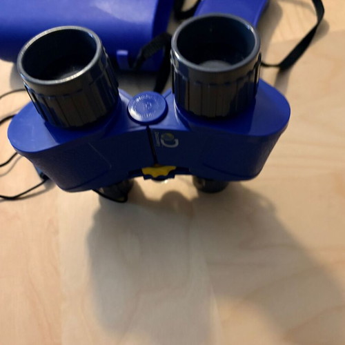 Discovery Channel Kids Binoculars with Compass and Carrying Case used