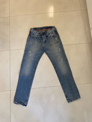Men's jean used, size 32-34, blue