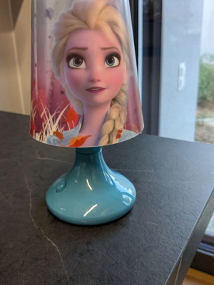 Детска батерийна настолна лампа Frozen