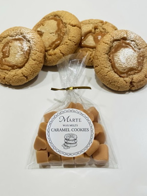Wax melts caramel cookies scent, 30 grams, new