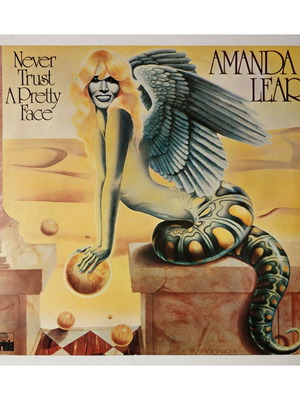 Δίσκος βινυλίου Amanda Lear Never Trust A Pretty Face μεταχειρισμένος
