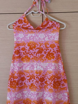 O'Neill fitted dress like new, size small, pink