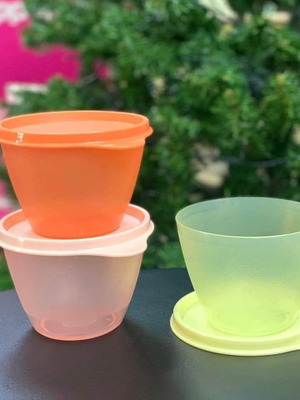 Δοχεία ψυγείου 400ml Tupperware καινούργια, σετ 3 τεμαχίων