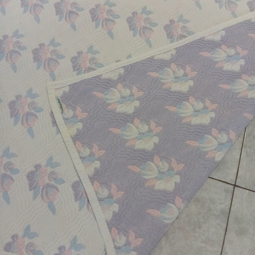 Embossed blanket and sofa throw, unused, 2.3x1.27 m