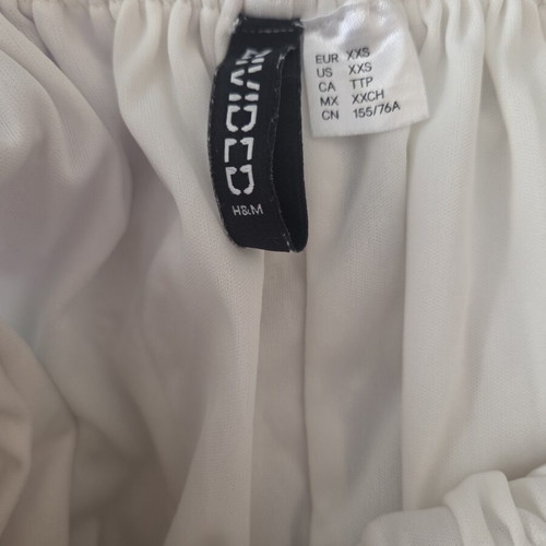 H&M Divided Floral Open Back Mini Dress Like New