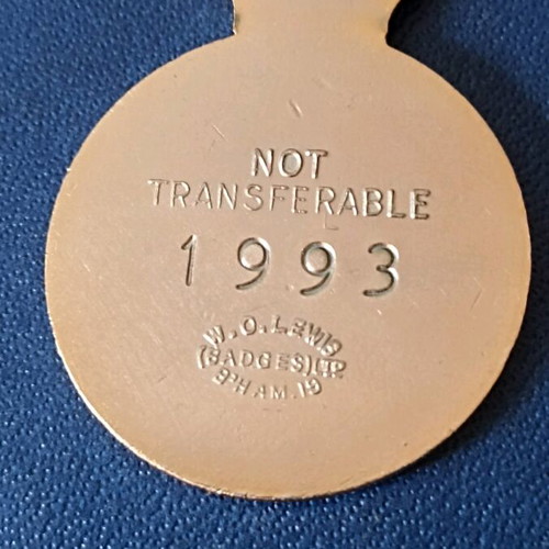 Rare Henley Royal Regatta 150th Anniversary badge like new