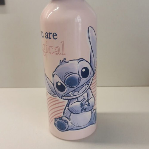 Disney Stitch Aluminum Kids Water Bottle 500ml like new