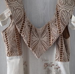 Nidodileda Arcadia Dress Medium new, linen cotton, beige brown