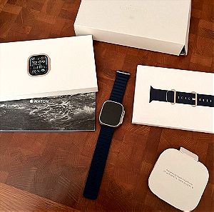 Apple Watch Ultra 2 49mm Titanium Blue Ocean Band