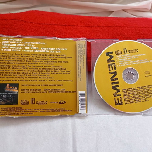 Eminem Lose Yourself CD Maxi-Single 2002 Hip-Hop