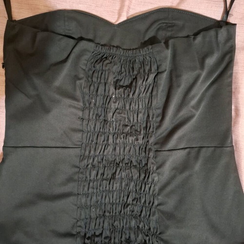 Benissimo black bustier like new, size XS