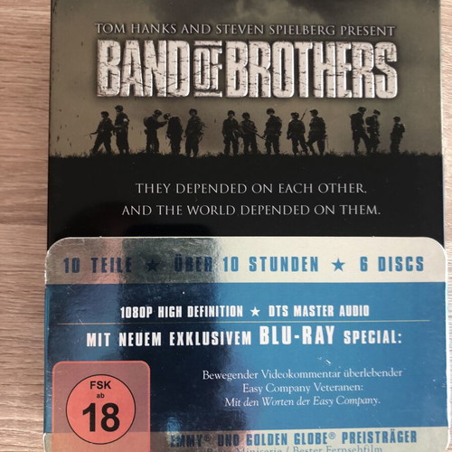 Band of Brothers BluRay Steel Case like new