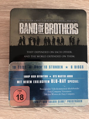 Band of Brothers BluRay Steel Case like new