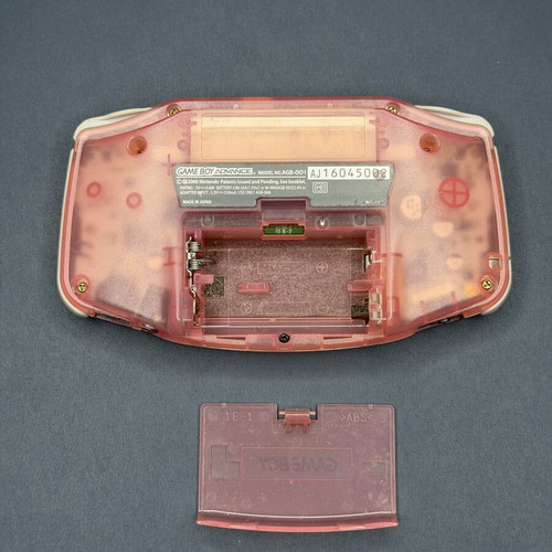 Game Boy Advance Milky Pink like new handheld console