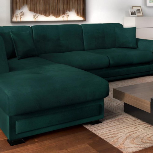 Corner sofa used 305x205 cm with bed function and storage space
