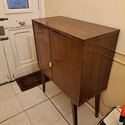 Vintage bar furniture used with internal lighting from the 1960s