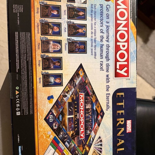 Monopoly Eternals Marvel new