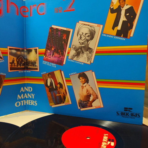 Veghera 2 double vinyl LP like new, 1984 Italo-Disco compilation