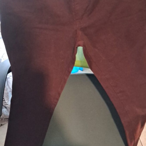 Bordeaux fabric pants unisex like new, size 34
