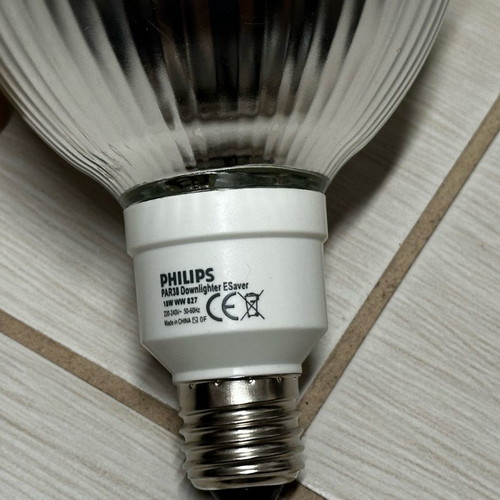 Philips Downlighter 18W energy-saving bulbs new, pack of 2