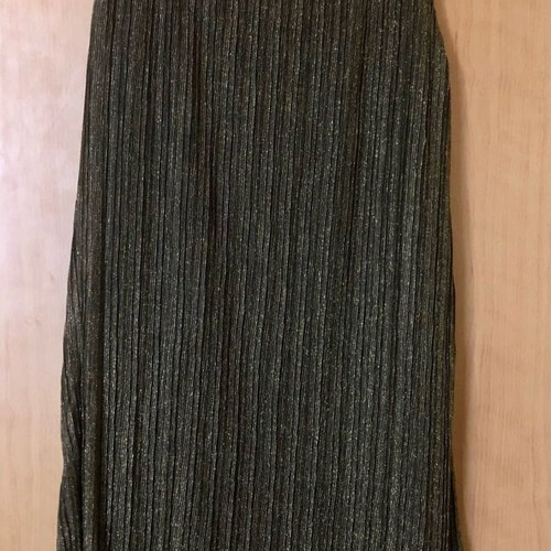 Mango large double dress with gold thread like new