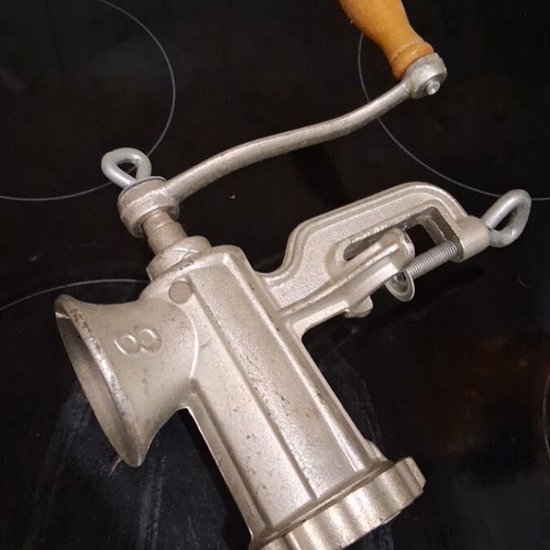 Decorative Meat Grinder Like New