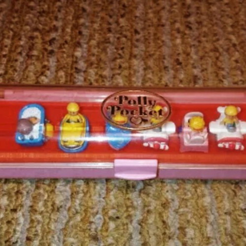 Polly Pocket vintage ring collection like new with box